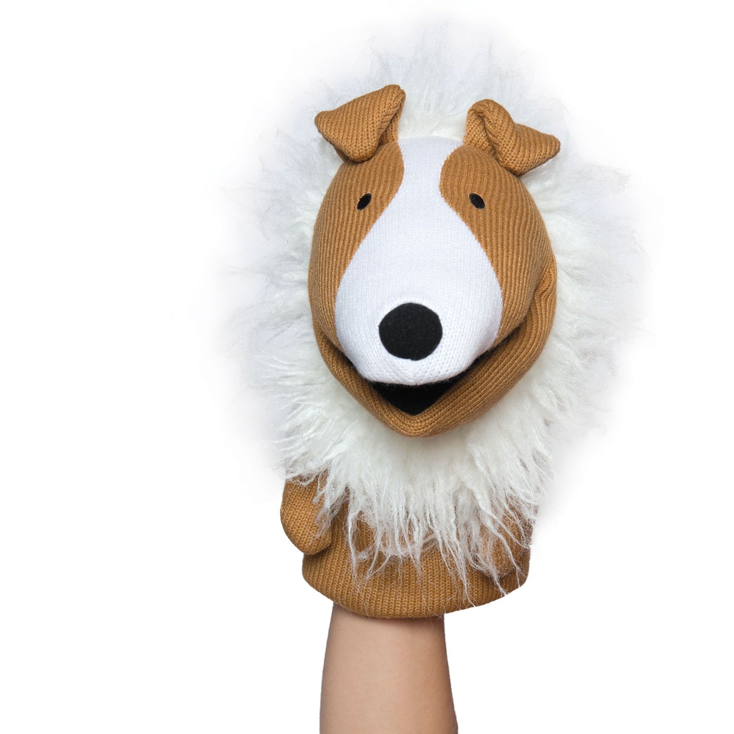 Manhattan Toy Knit Puppets - Collin Hand Puppet