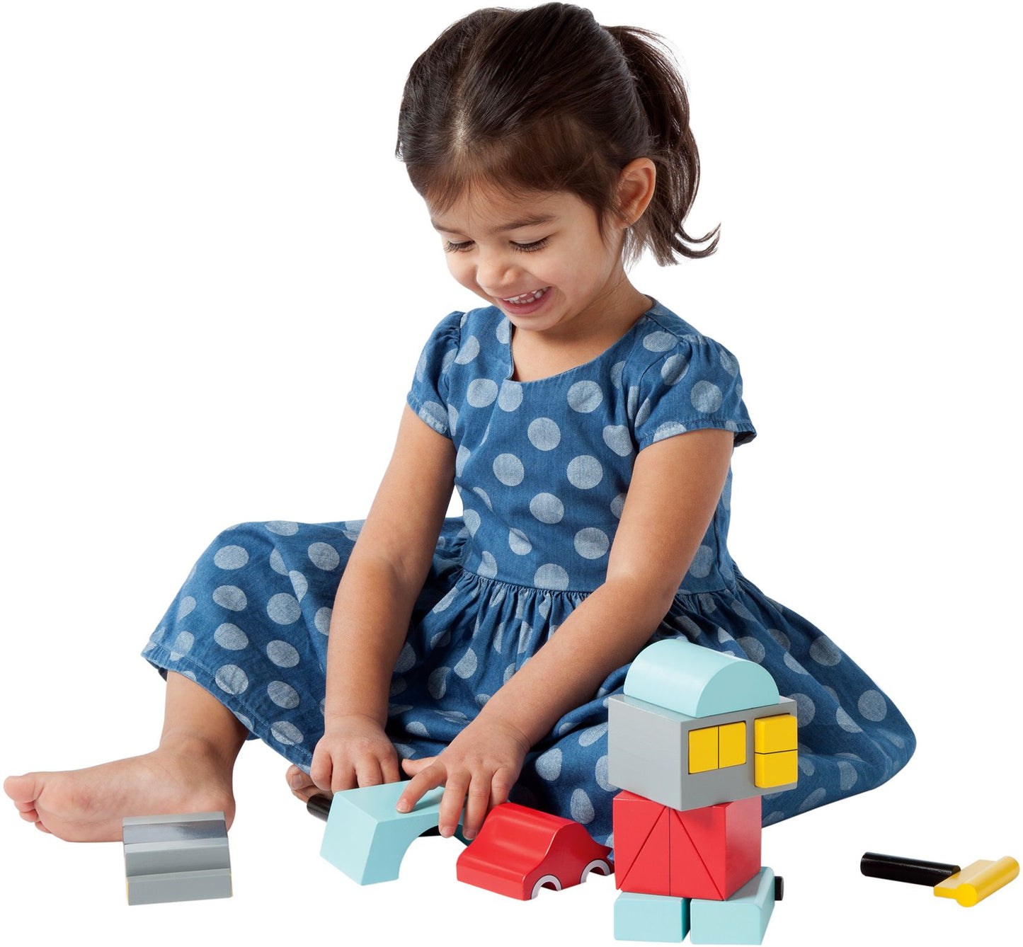 Magnetic Stack Up Blocks - Robot