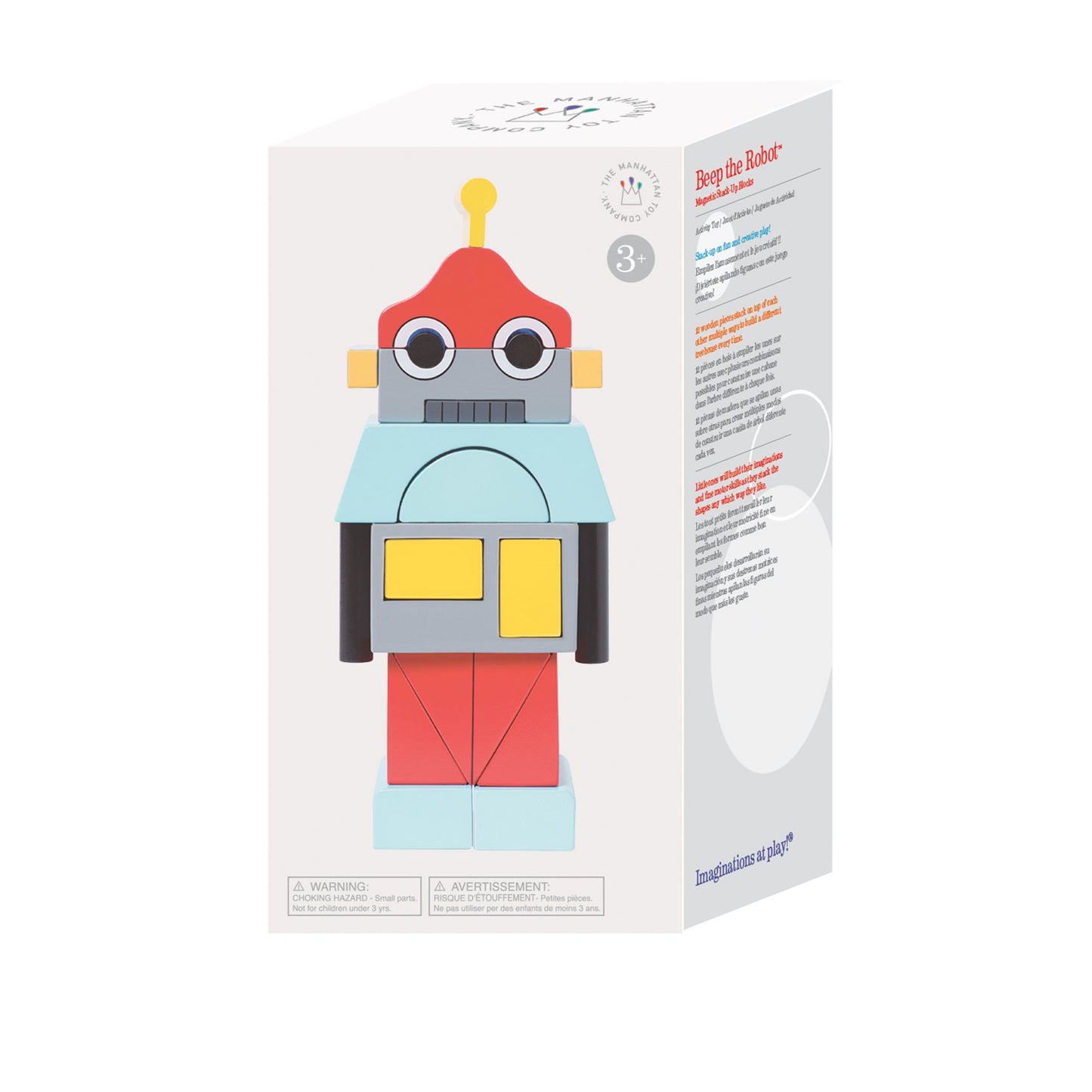Magnetic Stack Up Blocks - Robot