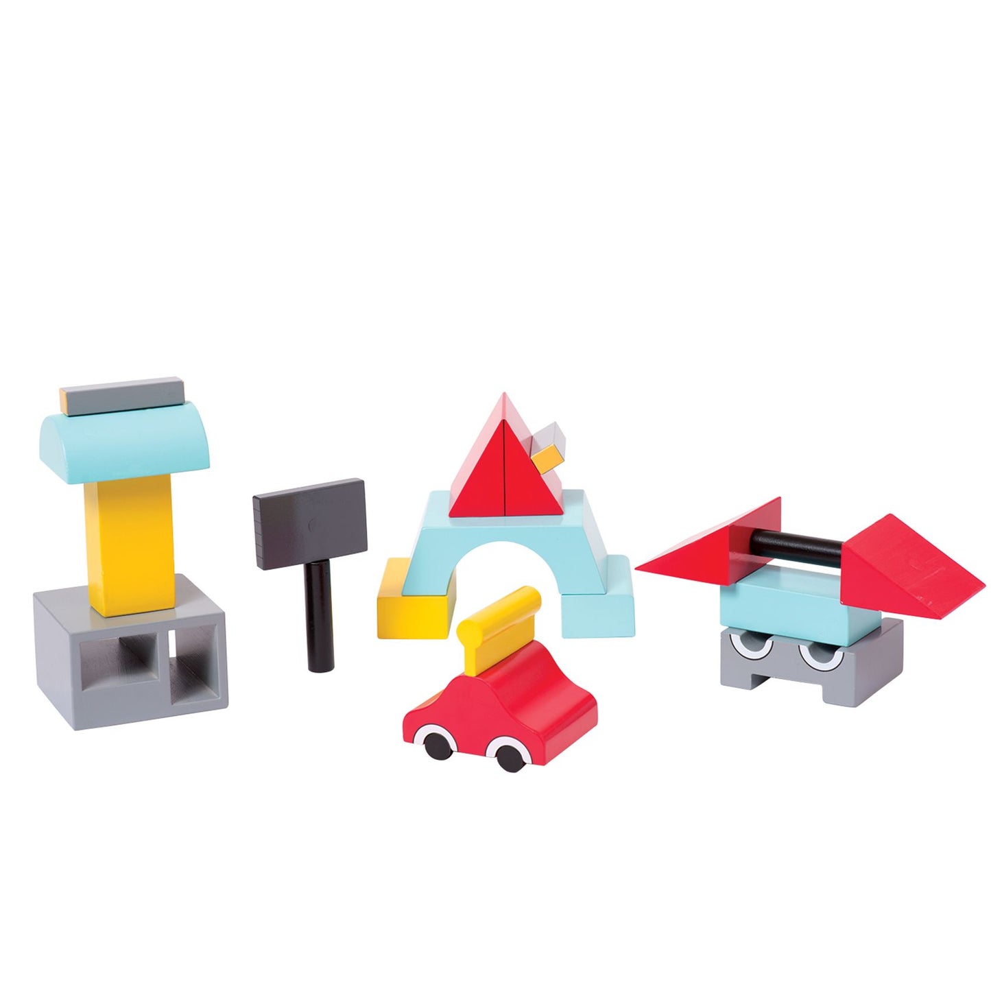 Magnetic Stack Up Blocks - Robot