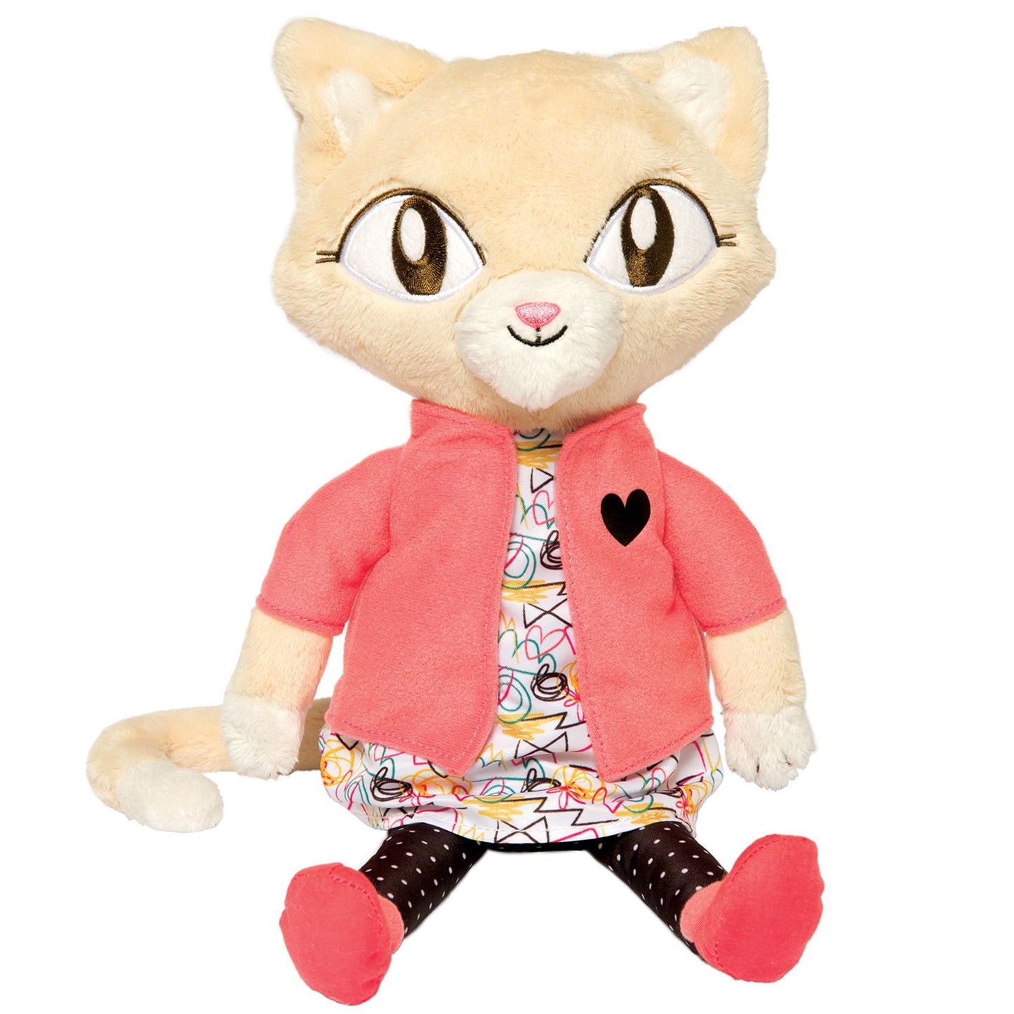 Manhattan Toy Alley Cat Club - Jinx 14" Plush Toy