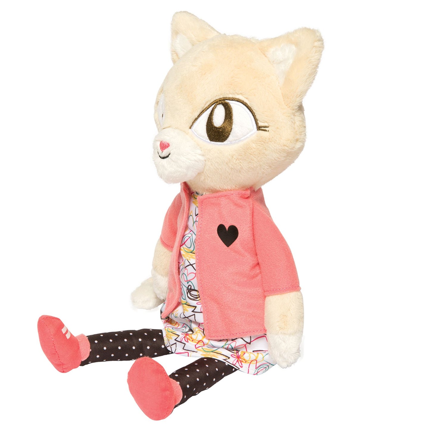 Manhattan Toy Alley Cat Club - Jinx 14" Plush Toy
