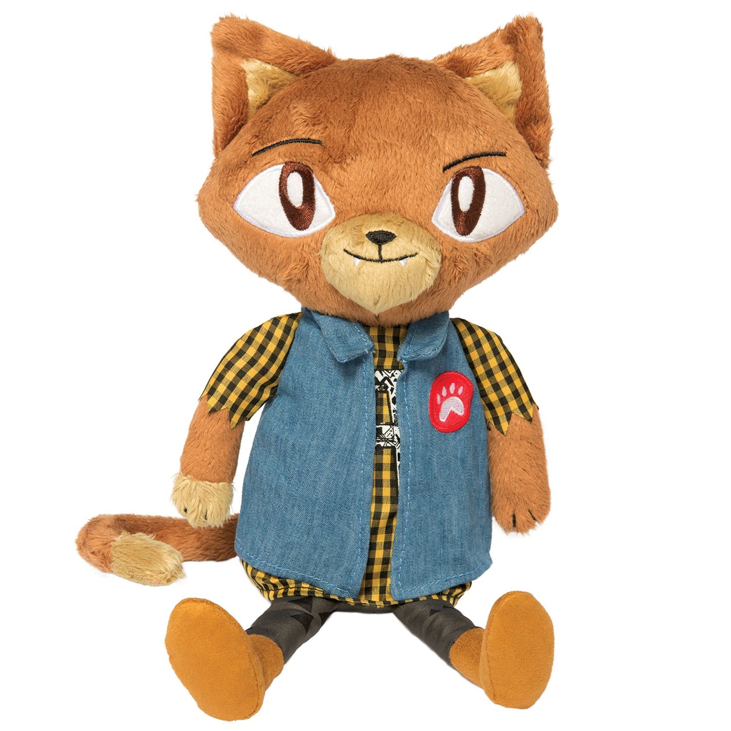 Manhattan Toy Alley Cat Club - Lou 14" Plush Toy