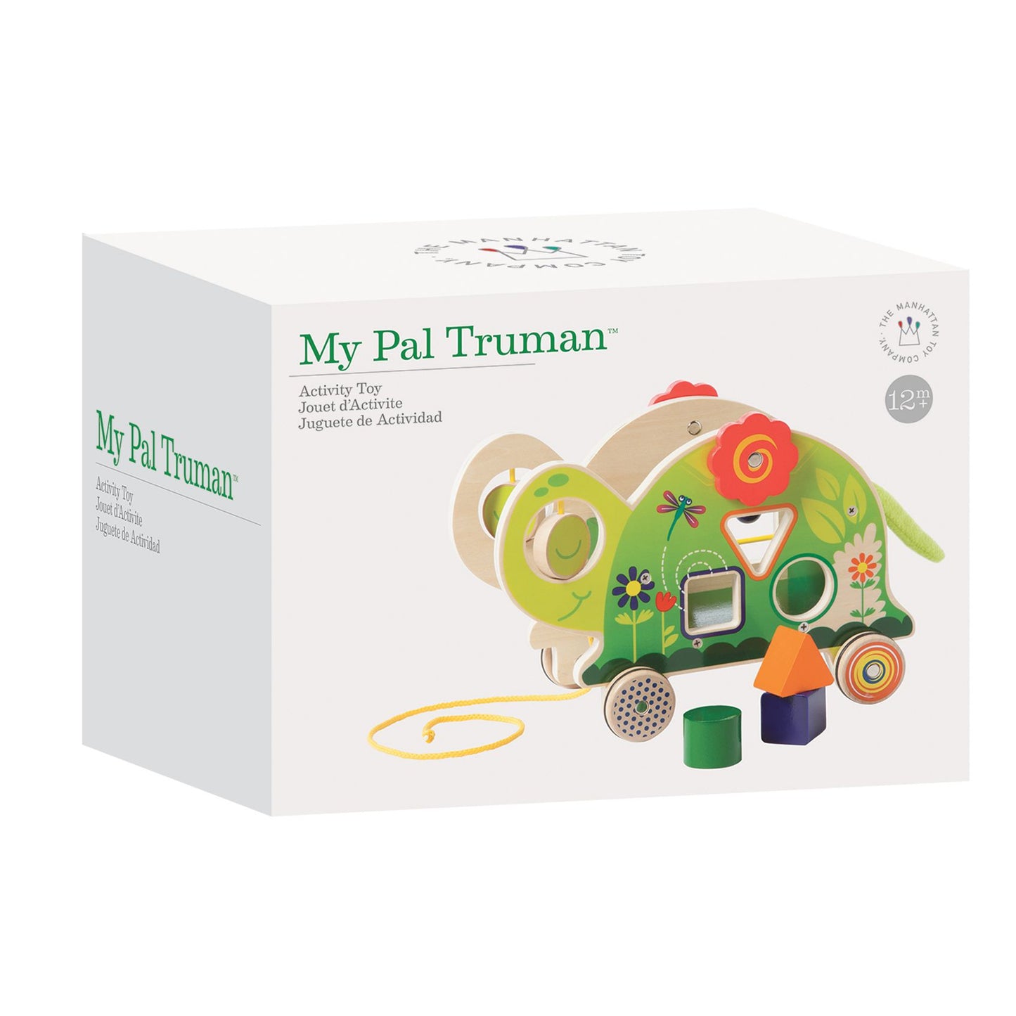 Manhattan Toy My Pal - Truman Wooden Toddler Pull Along Toy