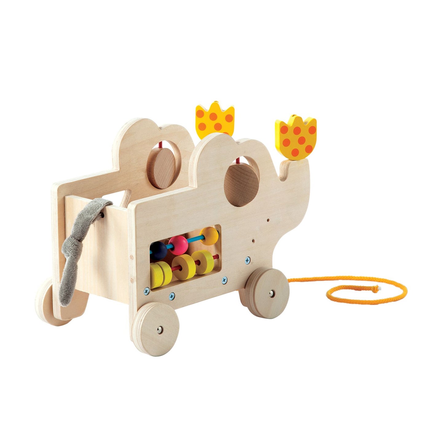 Manhattan Toy My Pal Elly Natural Wooden Pull Along Toy