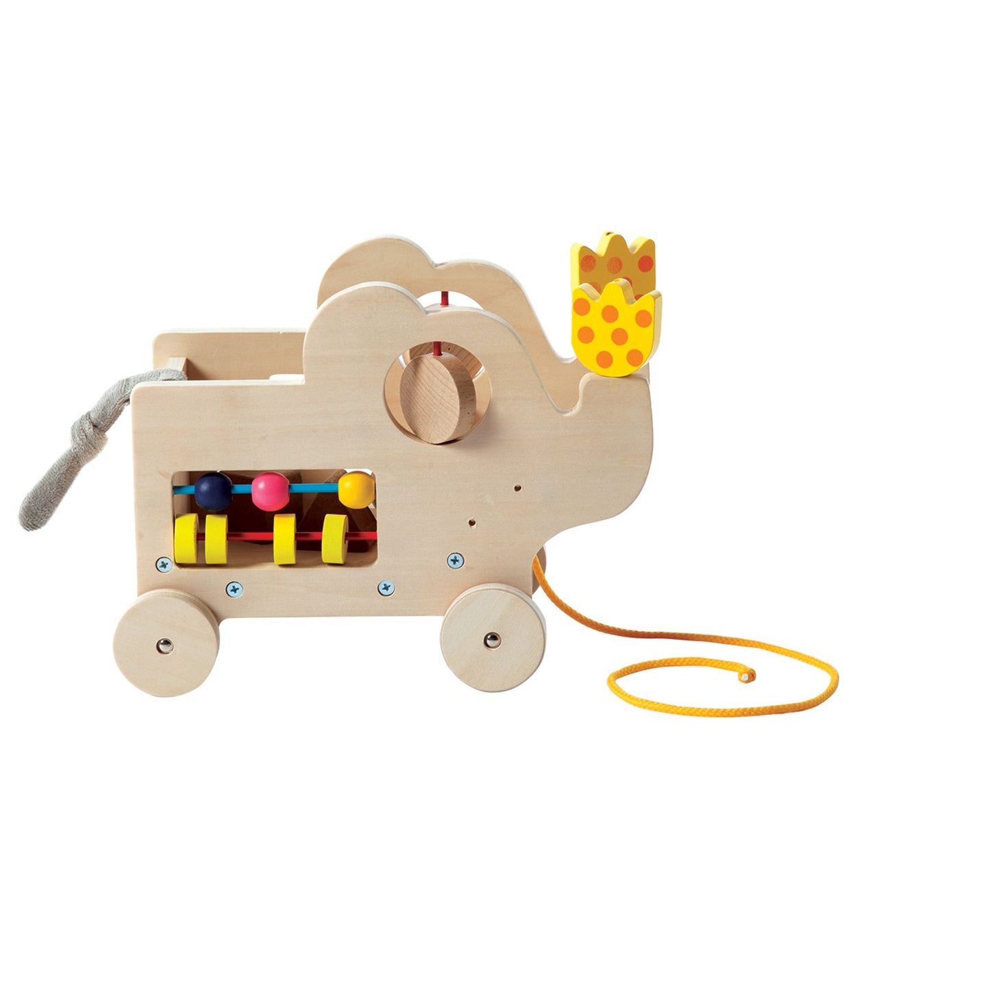 Manhattan Toy My Pal Elly Natural Wooden Pull Along Toy