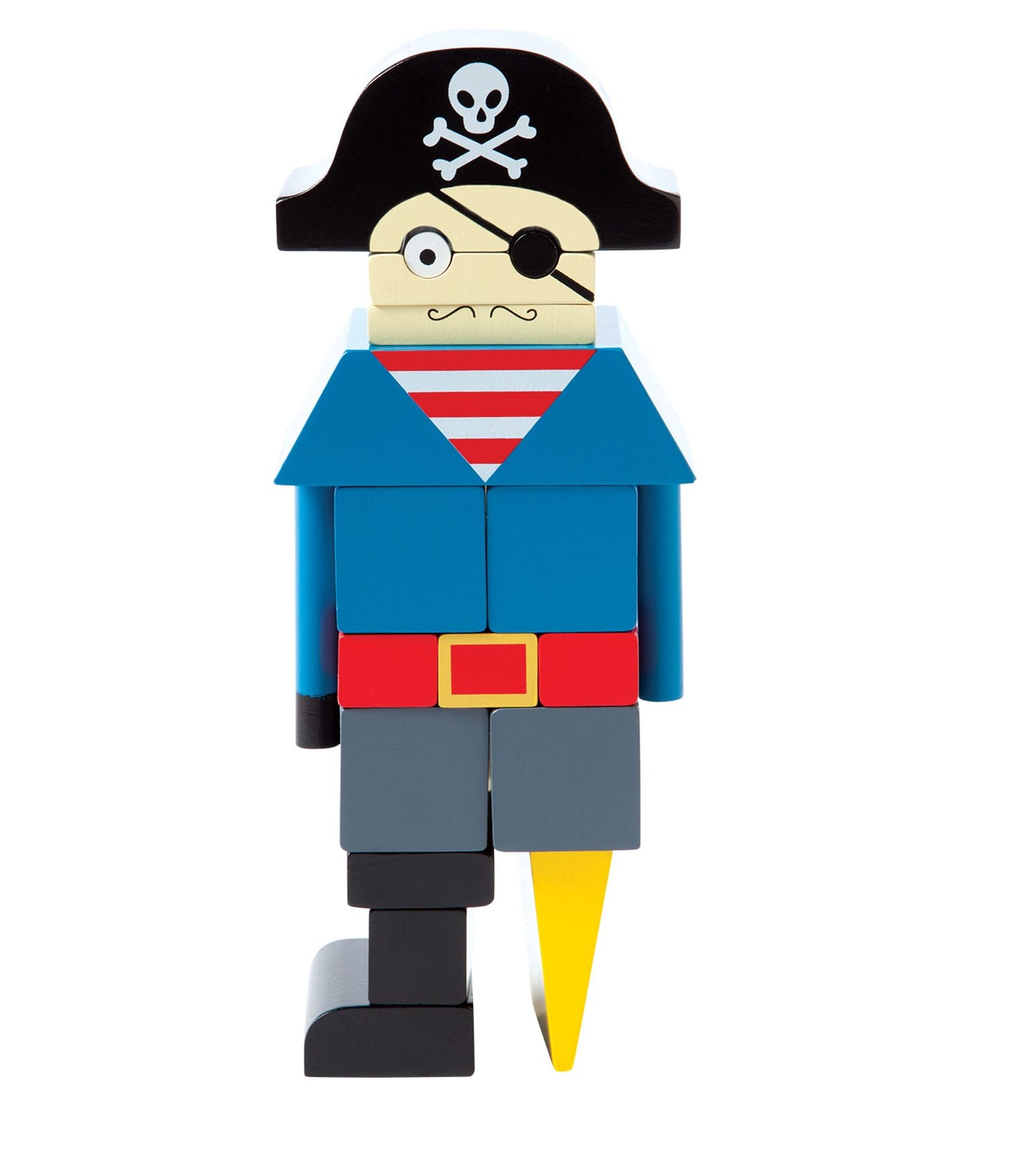 Magnetic Stack Up Blocks - Pirate