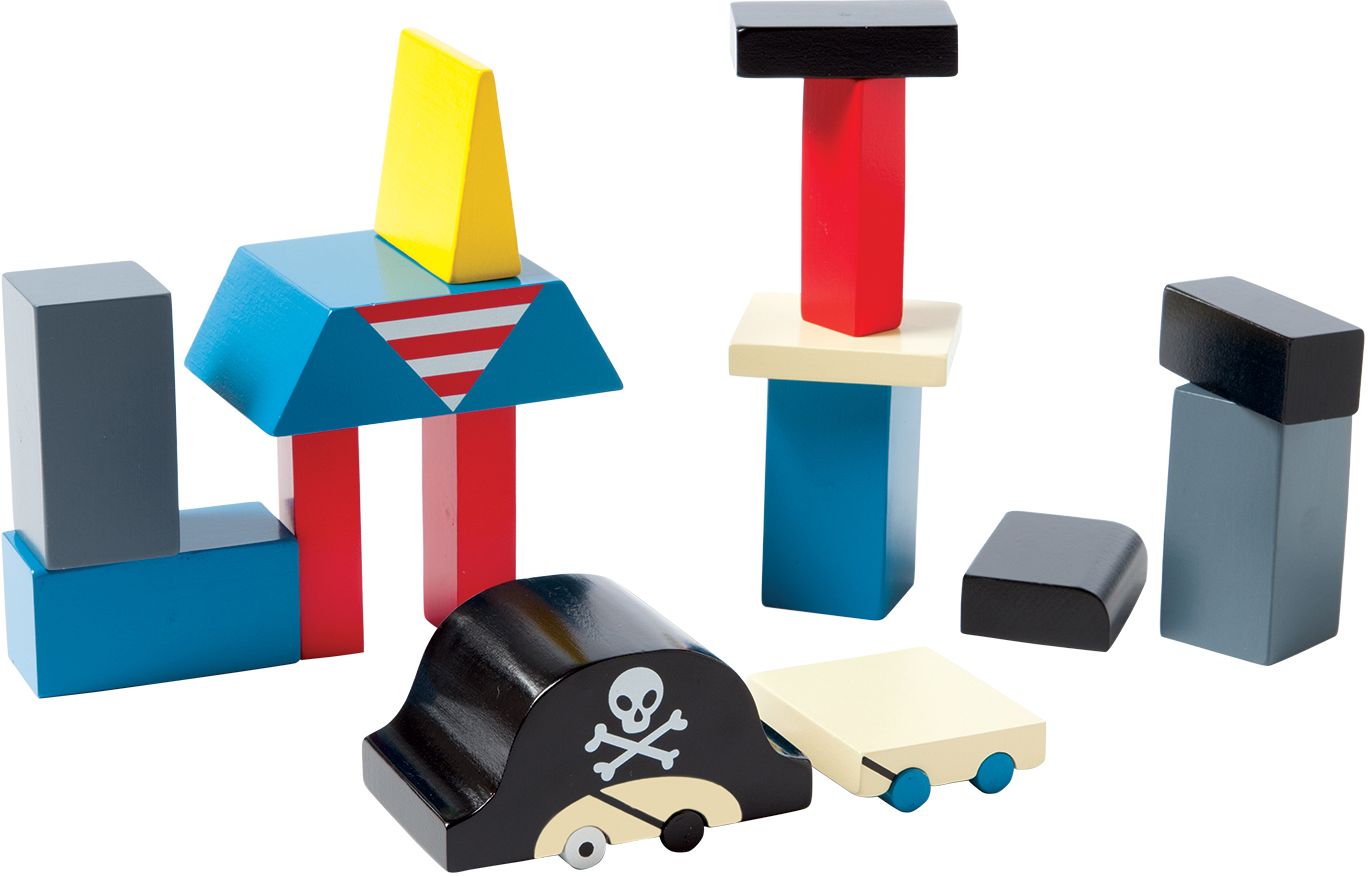 Magnetic Stack Up Blocks - Pirate