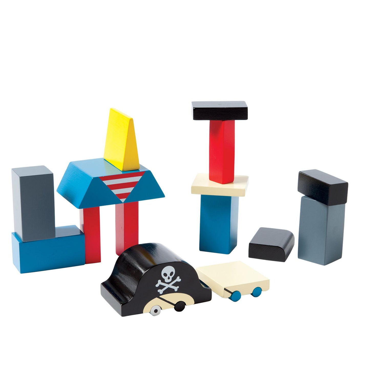 Magnetic Stack Up Blocks - Pirate