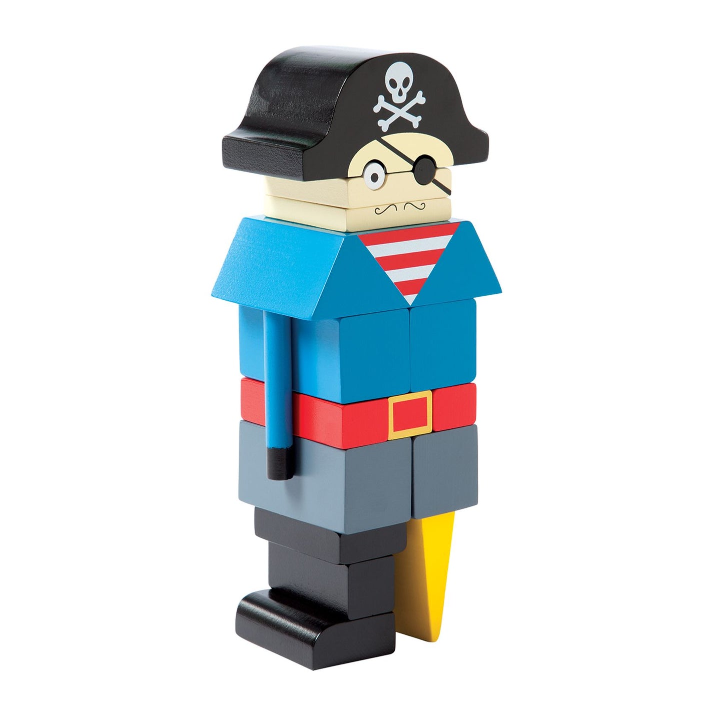 Magnetic Stack Up Blocks - Pirate