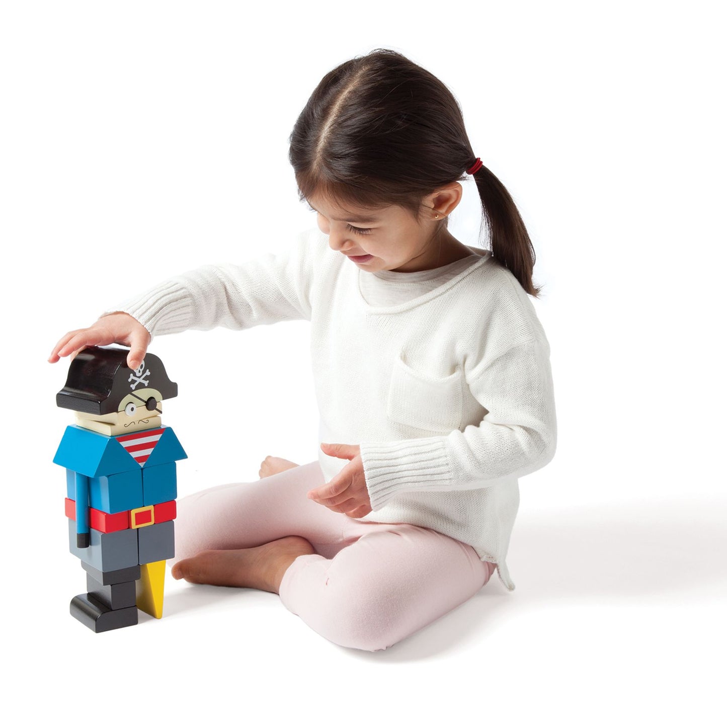 Magnetic Stack Up Blocks - Pirate