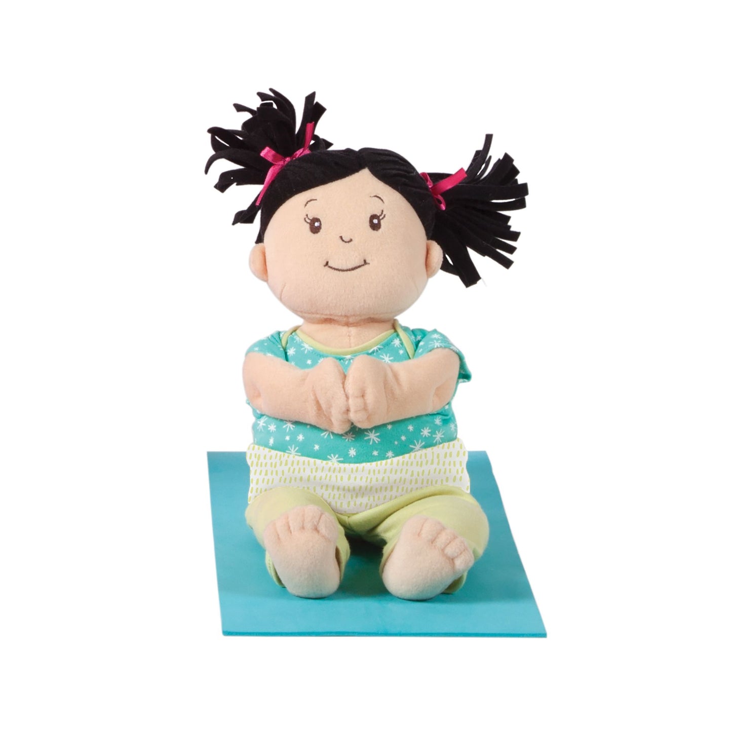 Manhattan Toy Baby Stella 15" Baby Doll Yoga Set