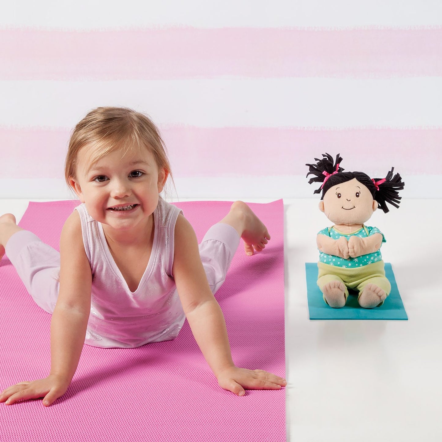 Manhattan Toy Baby Stella 15" Baby Doll Yoga Set