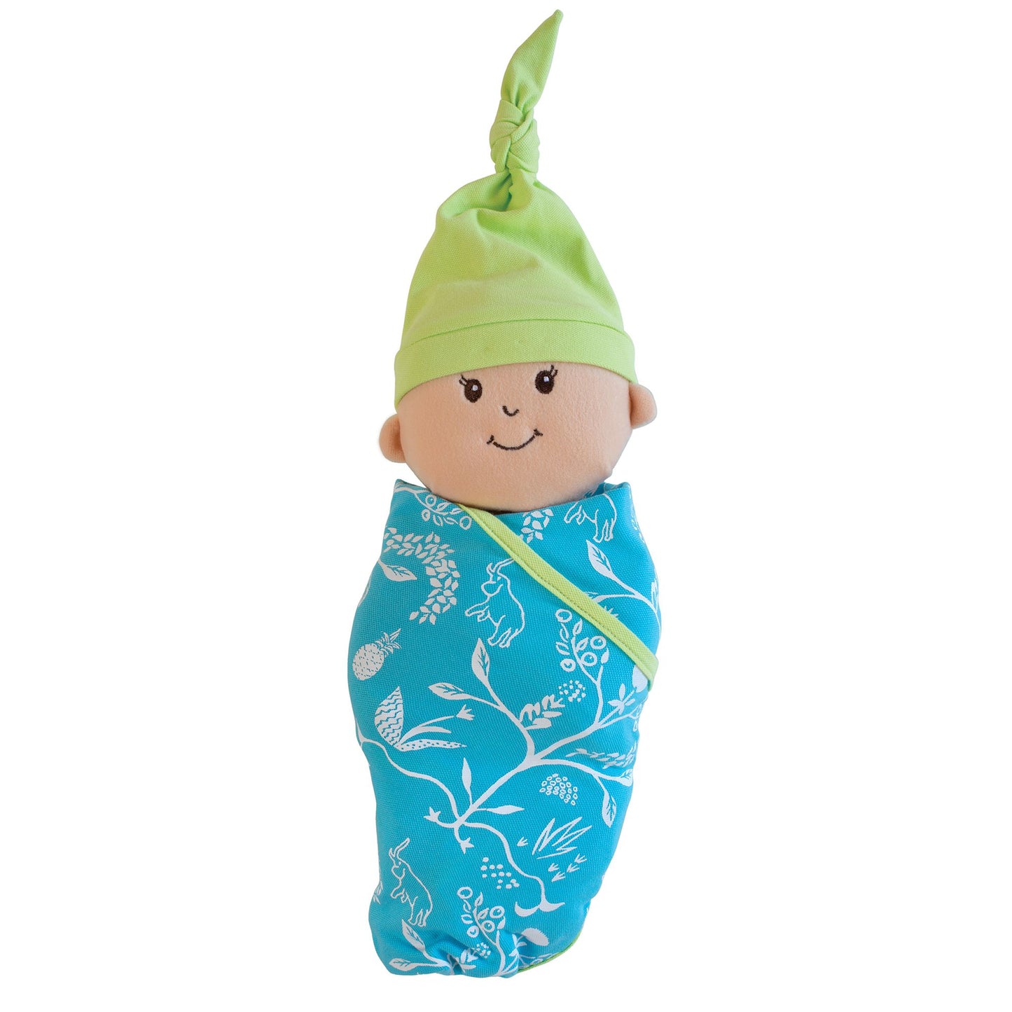 Manhattan Toy Baby Stella Swaddling Blankie & Cap 15" Baby Doll Outfit