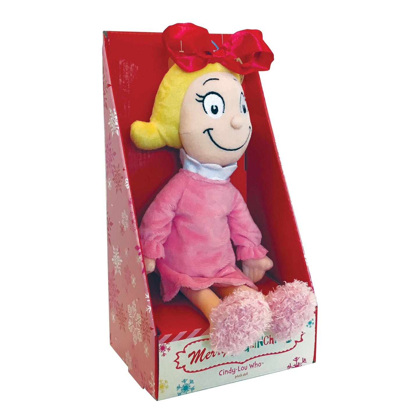 Manhattan Toy Dr. Seuss Cindy Lou Who 15" Soft Doll