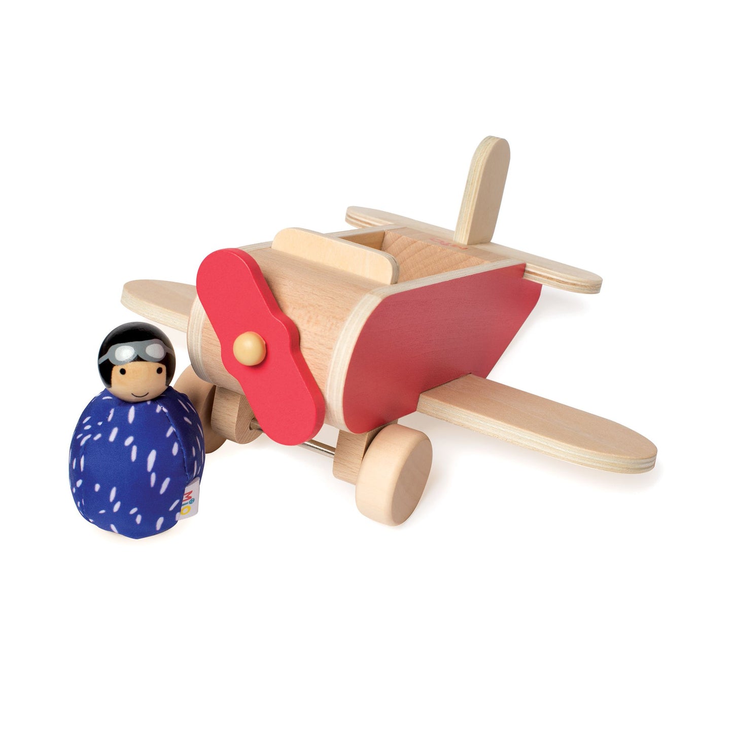 Manhattan Toy MIO Airplane + Pilot