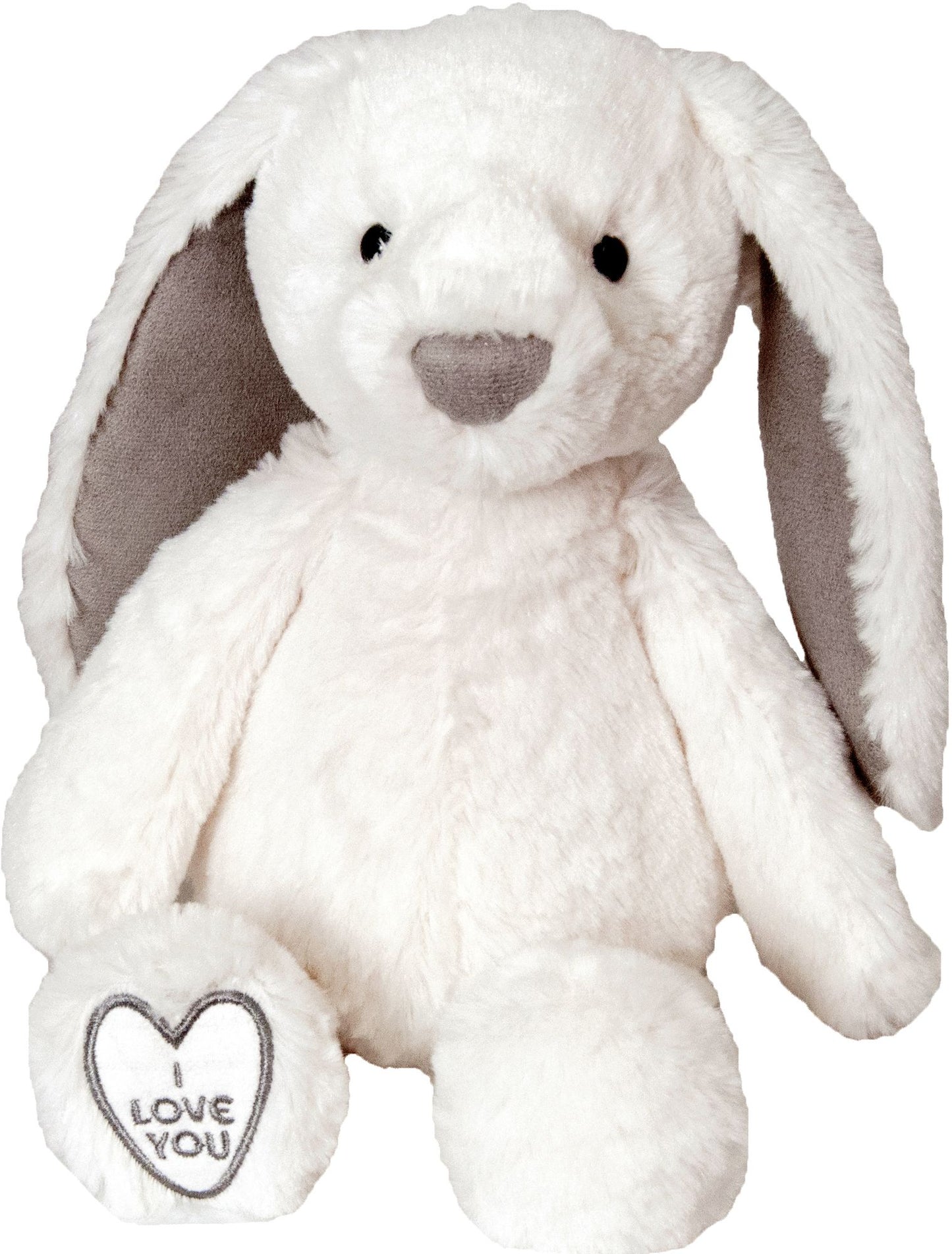 White Bunny - I Love You patch
