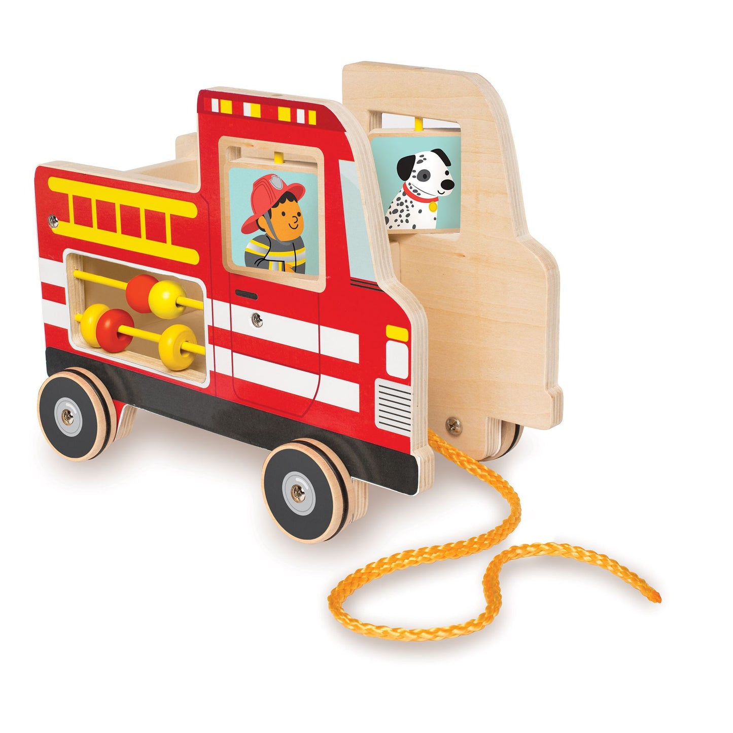 Manhattan Toy Fire Truck Pull Toy