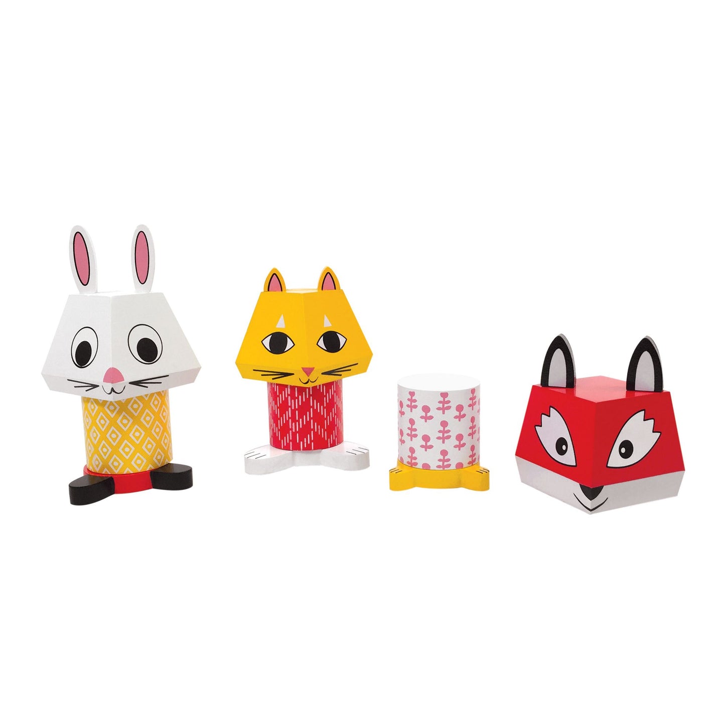 Manhattan Toy Mix and Match Magnetic Stackers (Fox, Bunny, Cat)
