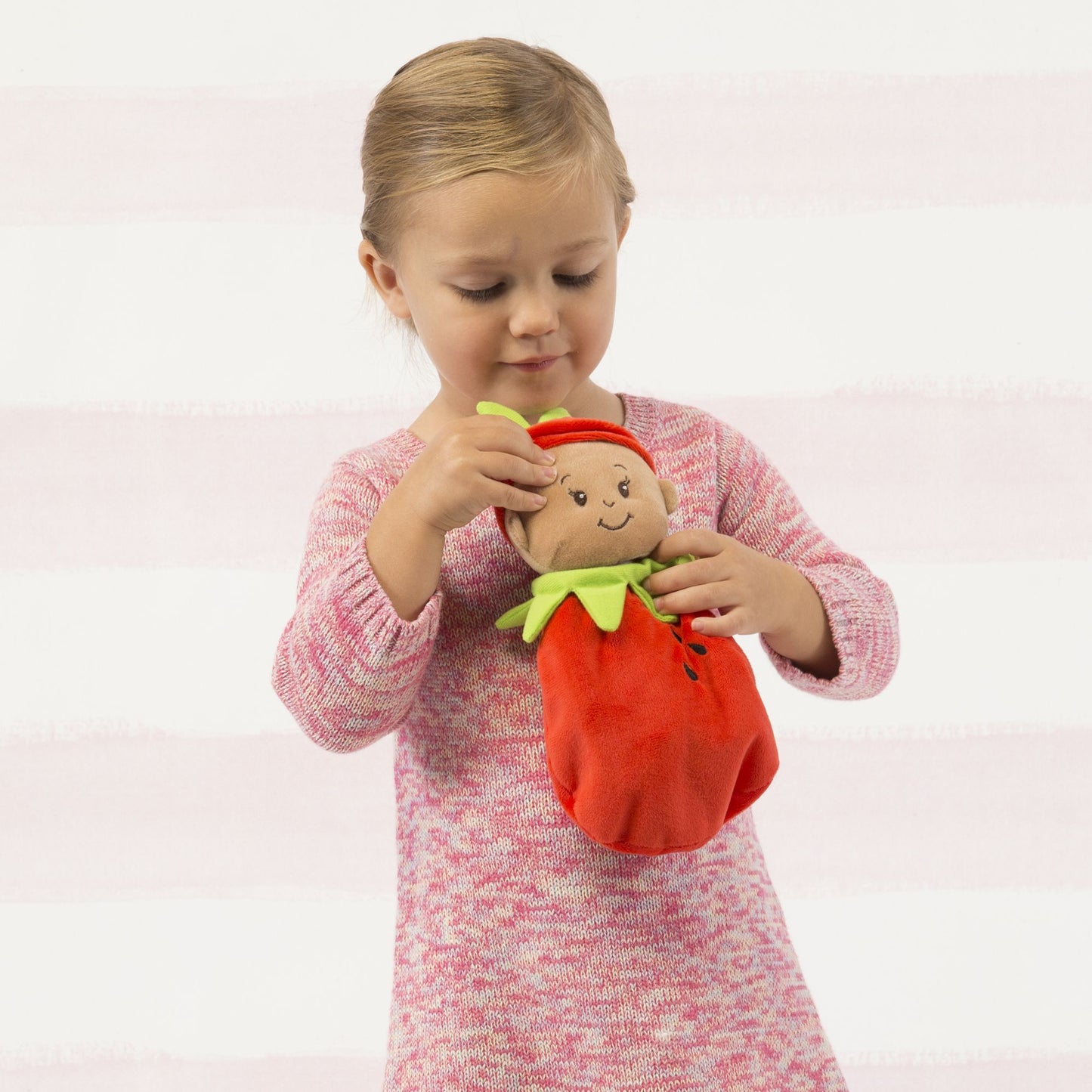 Manhattan Toy Wee Baby Stella Snuggle Strawberry Doll