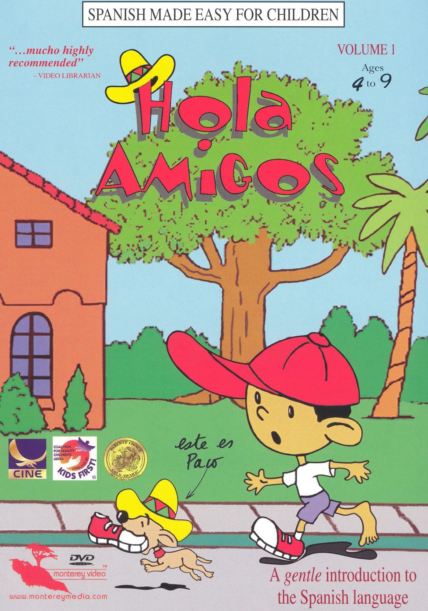 Spanish Made Easy for Children: Hola Amigos, Vol. 1