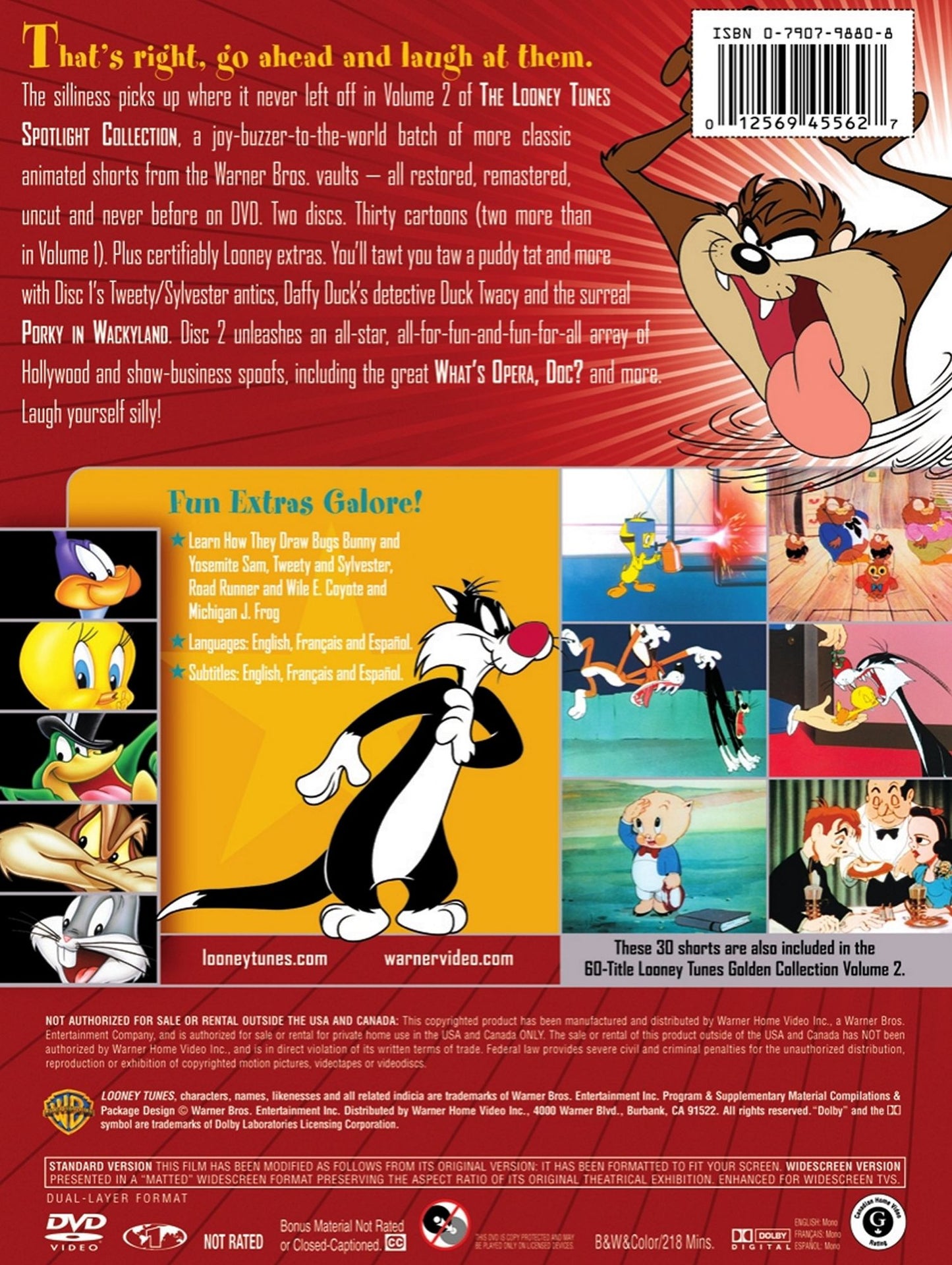 Looney Tunes: Spotlight Collection, Vol. 2 [2 Discs]