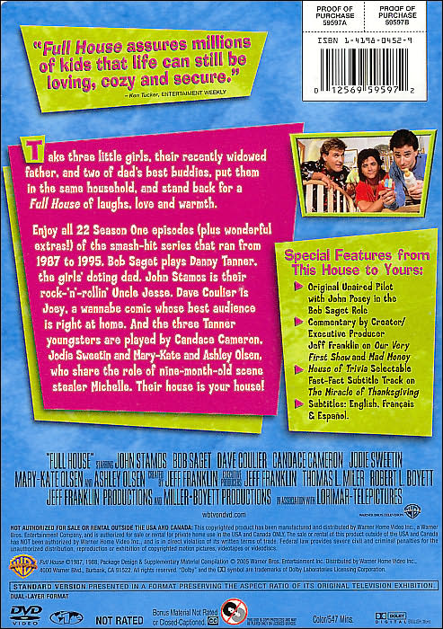 Full House: The Complete First Season [5 Discs]