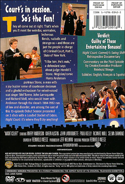 Night Court: The Complete First Season [3 Discs]