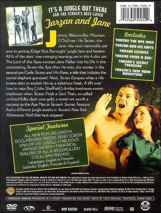 The Tarzan Collection [4 Discs]