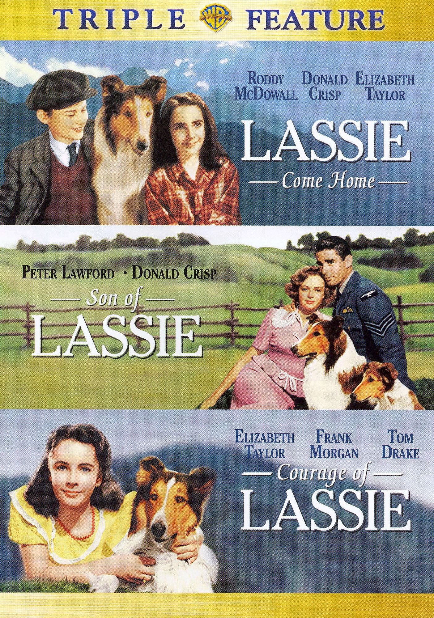 Lassie Come Home/Son of Lassie/Courage of Lassie [2 Discs]