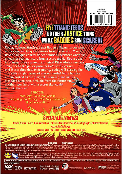 Teen Titans: Fear Itself - Season 2, Vol. 1
