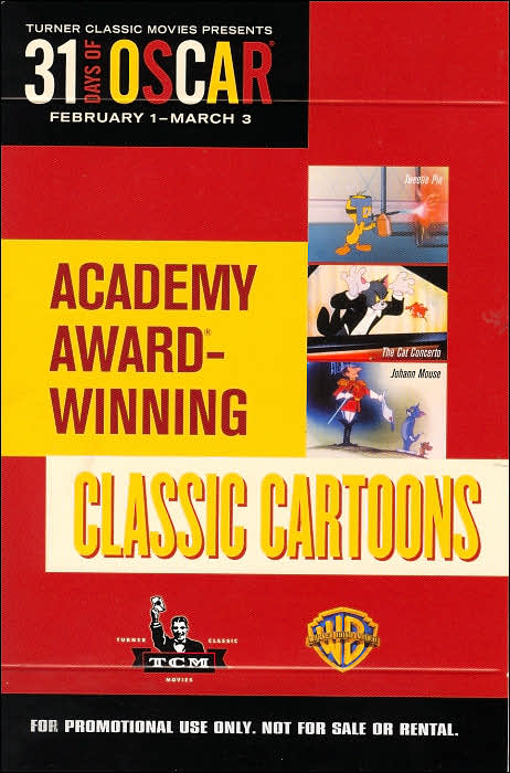 31 Days of Oscar: Academy Award Winning Classic Cartoons