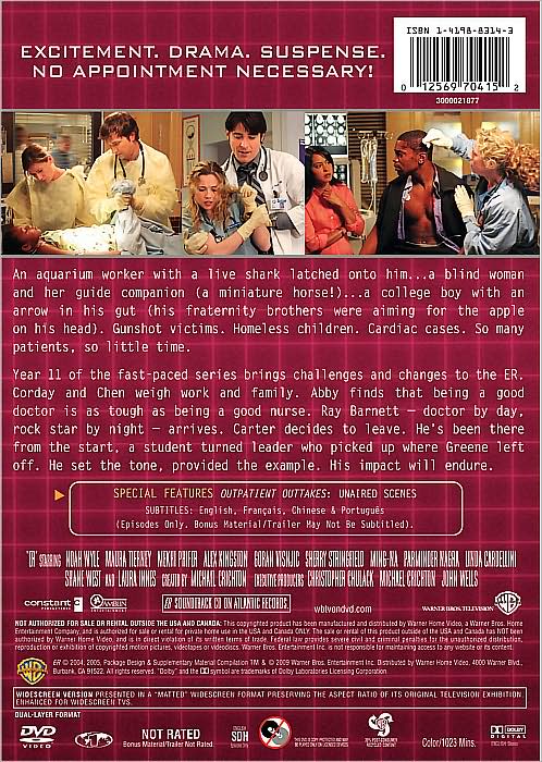 ER: Season 11 [6 Discs]