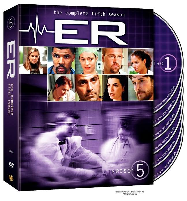 ER: The Complete Fifth Season [6 Discs]