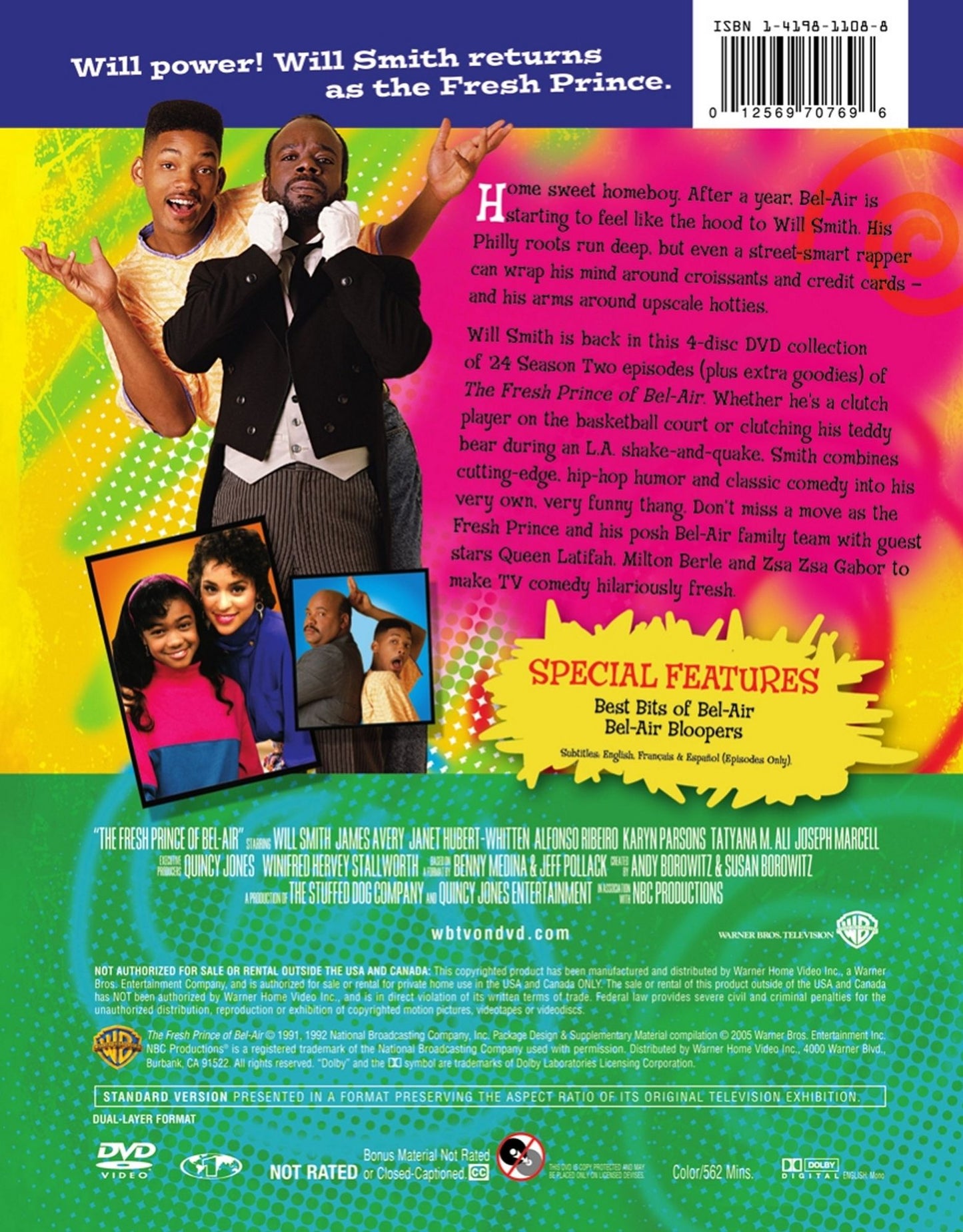 The Fresh Prince of Bel-Air: The Complete Second Season [4 Discs]