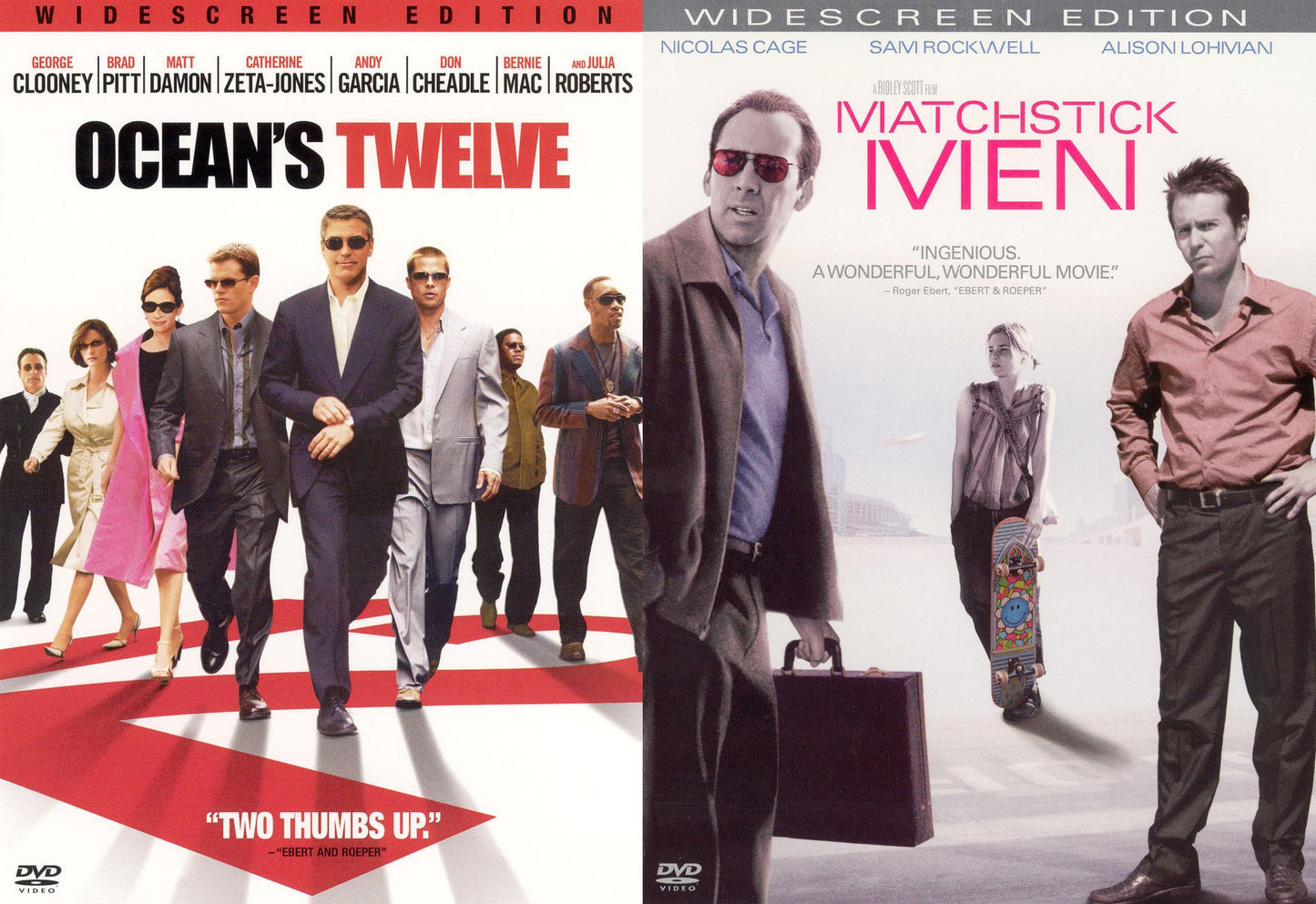 Ocean's Twelve/matchstick Men