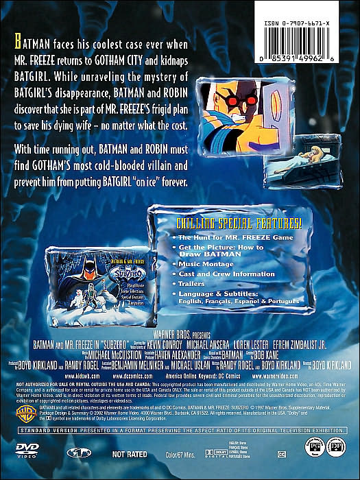 Batman & Mr. Freeze: Subzero