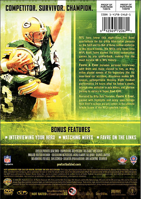 NFL: Favre 4 Ever