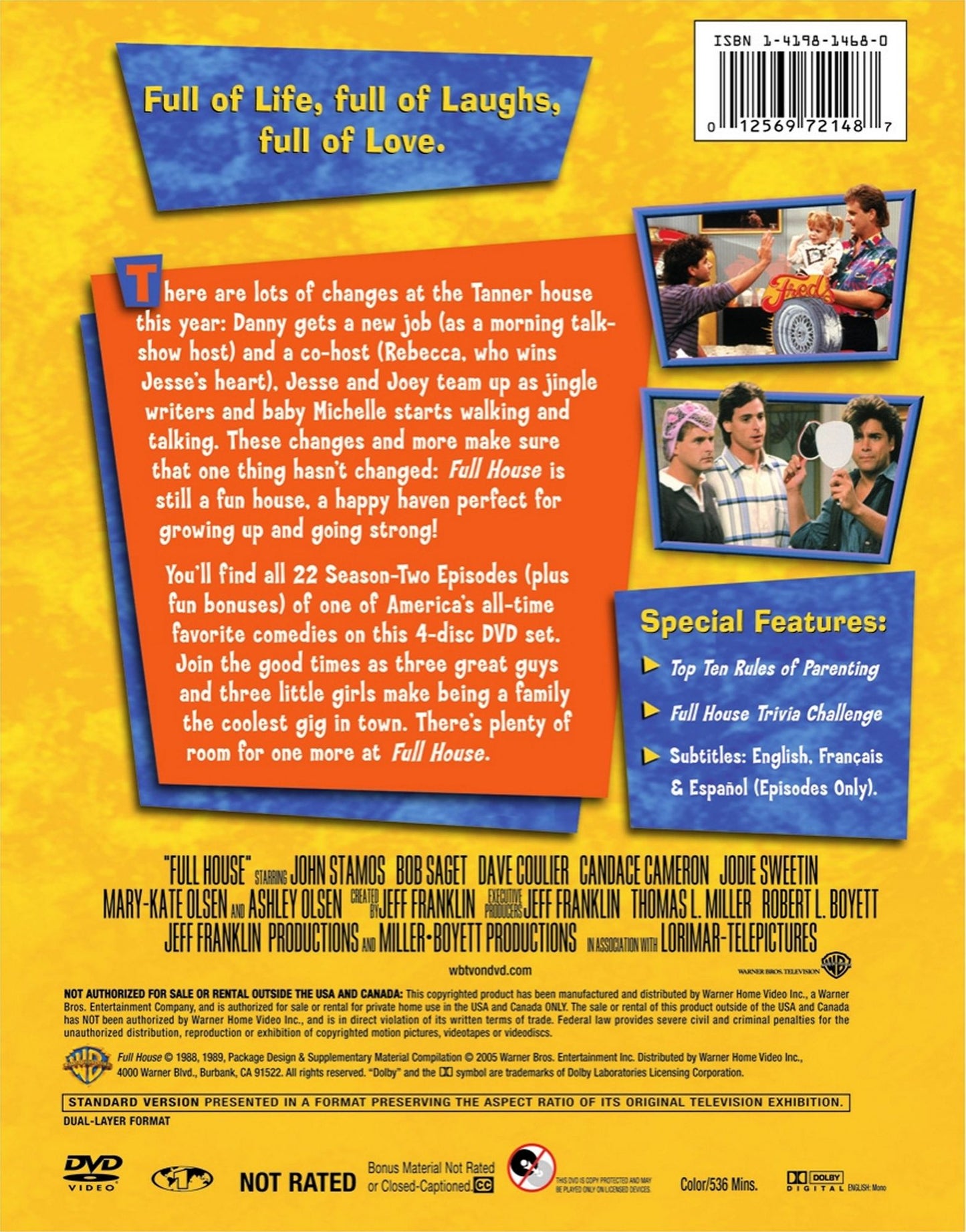 Full House: The Complete Second Season [4 Discs]