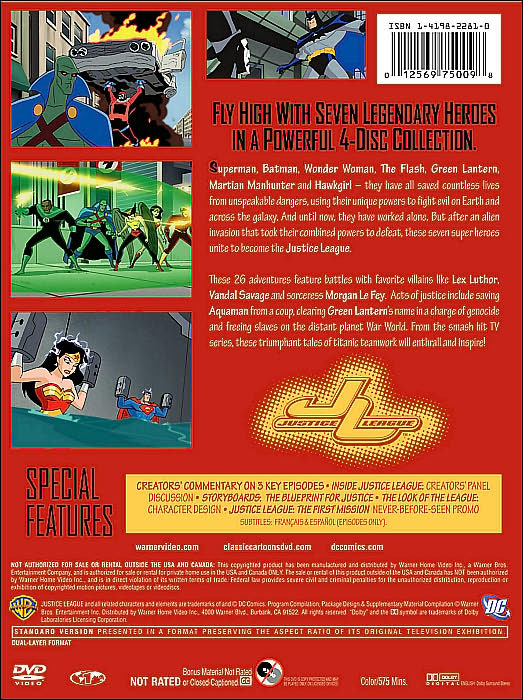 Justice League: Season One [4 Discs]