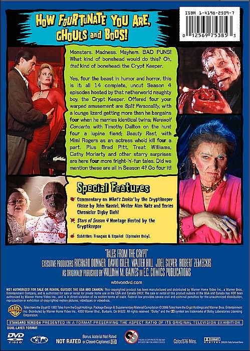 Tales from the Crypt: The Complete Fourth Season [3 Discs]