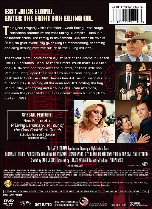Dallas: The Complete Fifth Season [5 Discs]