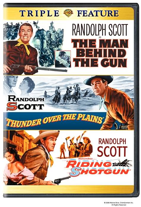 The Man Behind the Gun/Thunder Over the Plains/Riding Shotgun [2 Discs]