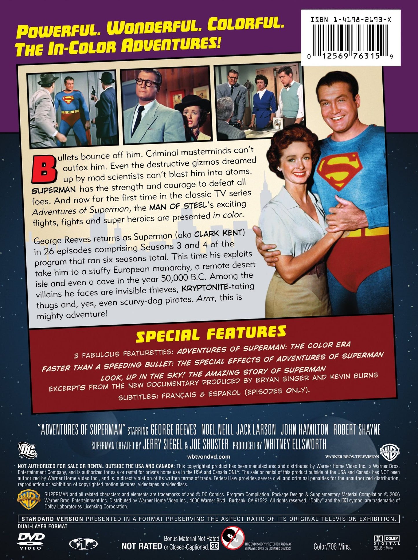 The Adventures of Superman: The Complete Third & Fourth Seasons [5 Discs]