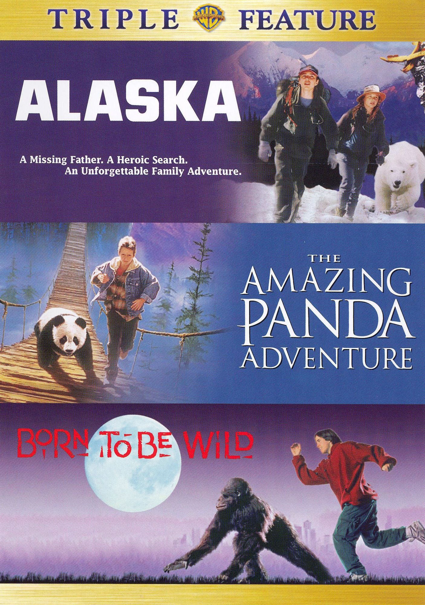 Born to Be Wild/Alaska/The Amazing Panda Adventure [2 Discs]