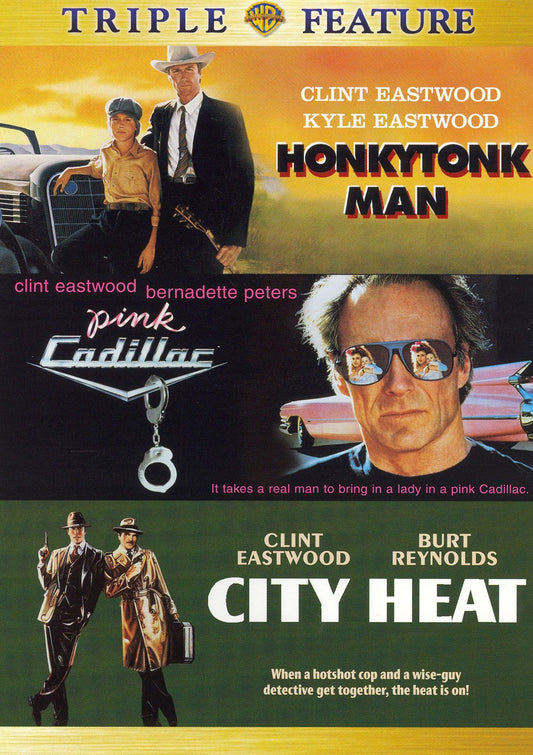 Honkytonk Man/Pink Cadillac/City Heat [2 Discs]