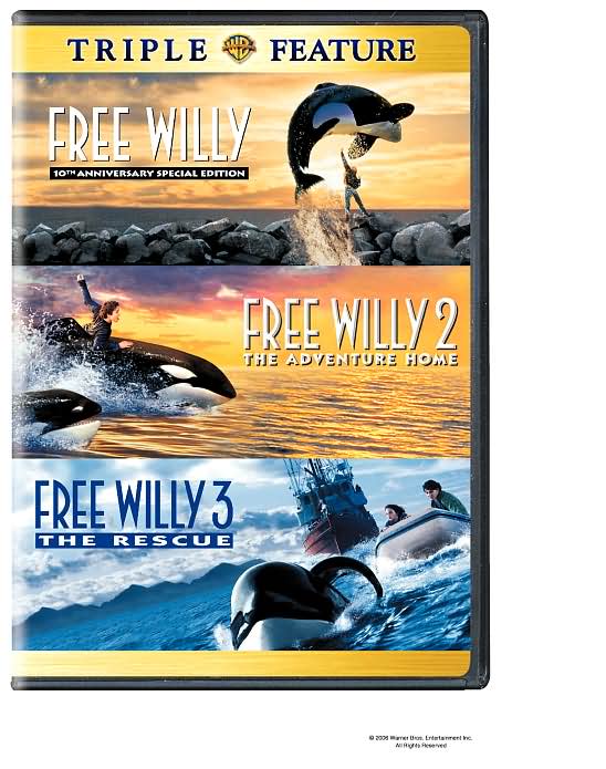 Triple Feature: Free Willy/Free Willy 2 - The Adventure Home/Free Willy 3 - The Rescue