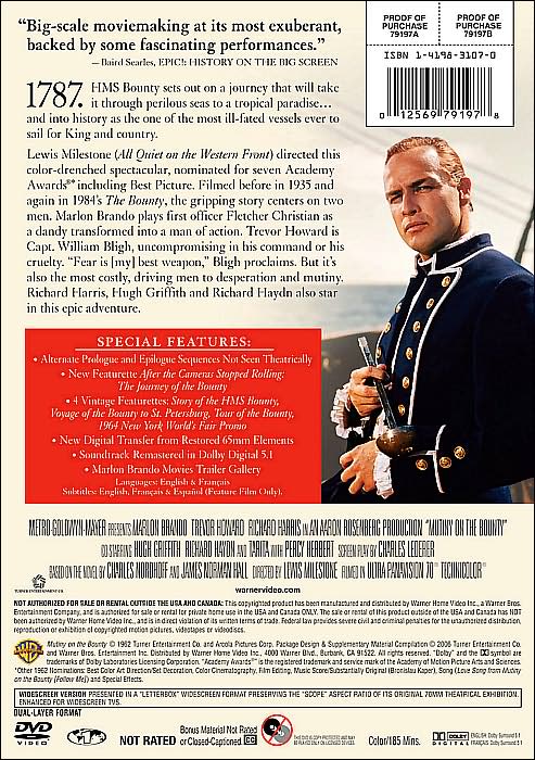 Mutiny on the Bounty [2 Discs]