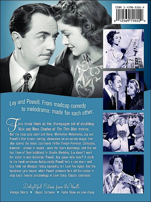 Myrna Loy and William Powell Collection [5 Discs]
