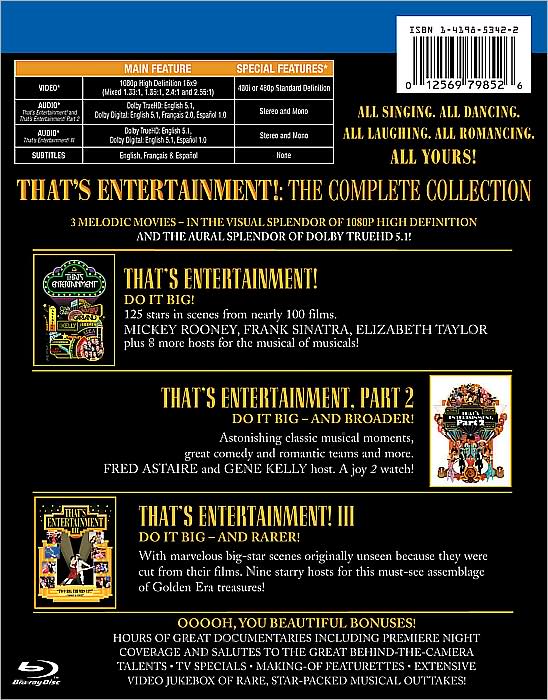 That's Entertainment Trilogy [Blu-ray]